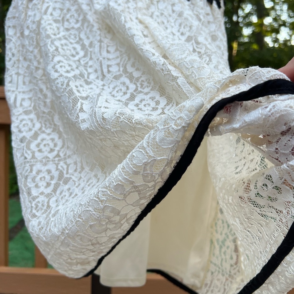 Altar'd State Cream Lace Top